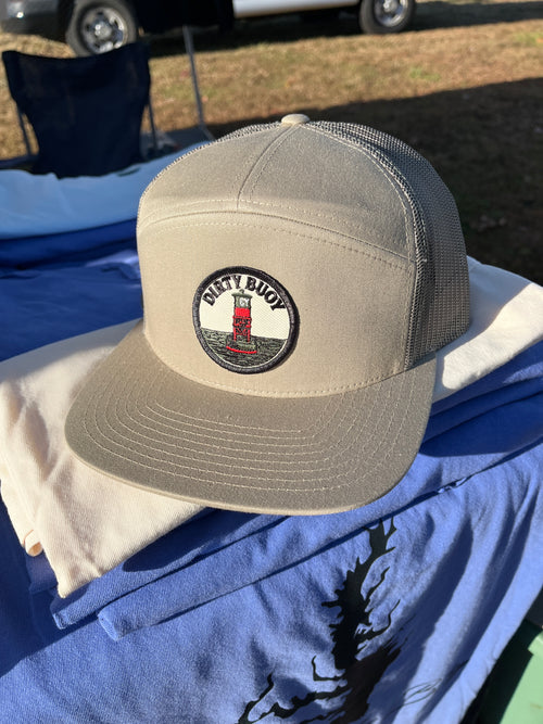 Dirty Buoy snap back-khaki