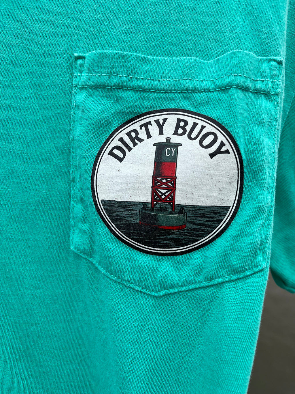 Crab & Bottle Tee - Green